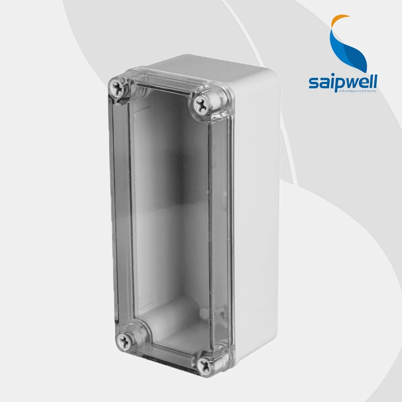 Waterproof Electronic Project Box Enclosure - Black 200x175x70mm (7.87x6.89x2.75") With Mounting Holes
