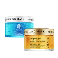 

Private label CINDYNAK 24k gold collagen crystal Anti-wrinkle face mask