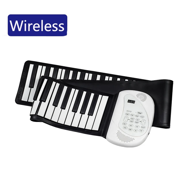 

Electronic piano keyboard music instrument hand roll piano 88 keys, Picture color