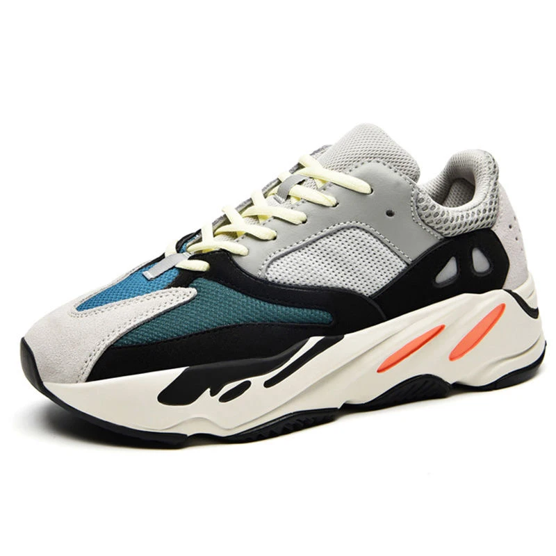 

2021 new men's trendy sports increased daddy shoes autumn and winter casual running shoes