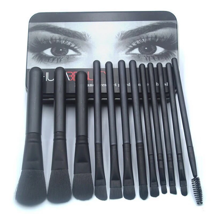 

Personalized Private Label Professional Make Up Cosmetics IRON BOX MAKE UP BRUSH