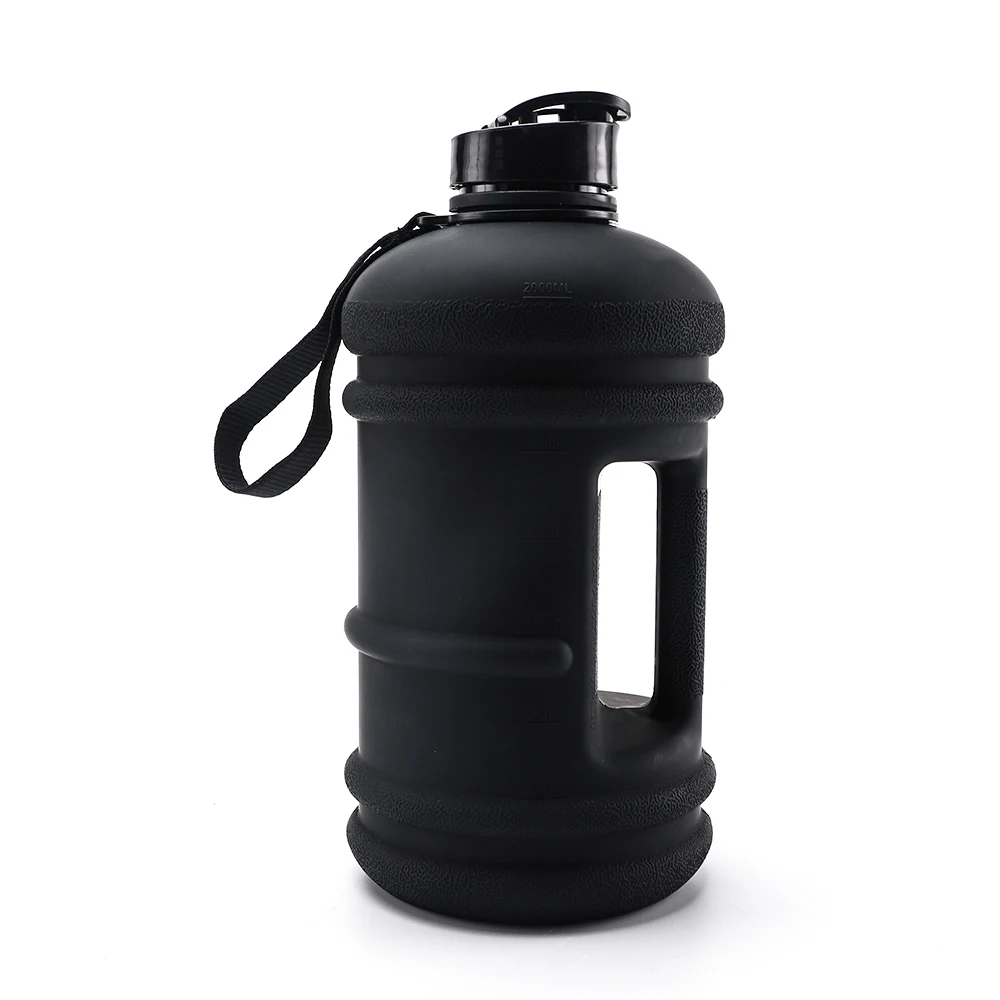 

2.2L/ Big Sport jug Half Gallon Large Capacity Leakproof Water Bottle with Sleeve, Customized color acceptable