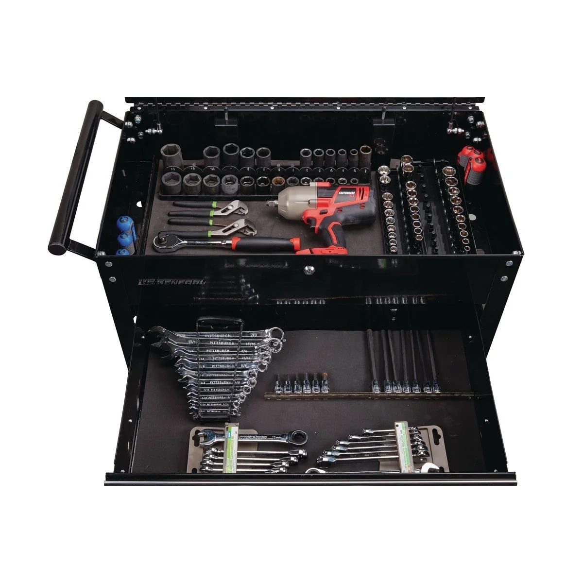 Removable 3 Tier Heavy Duty Workshop Garage Mechanic Utility Trolley Service Tool Cart supplier