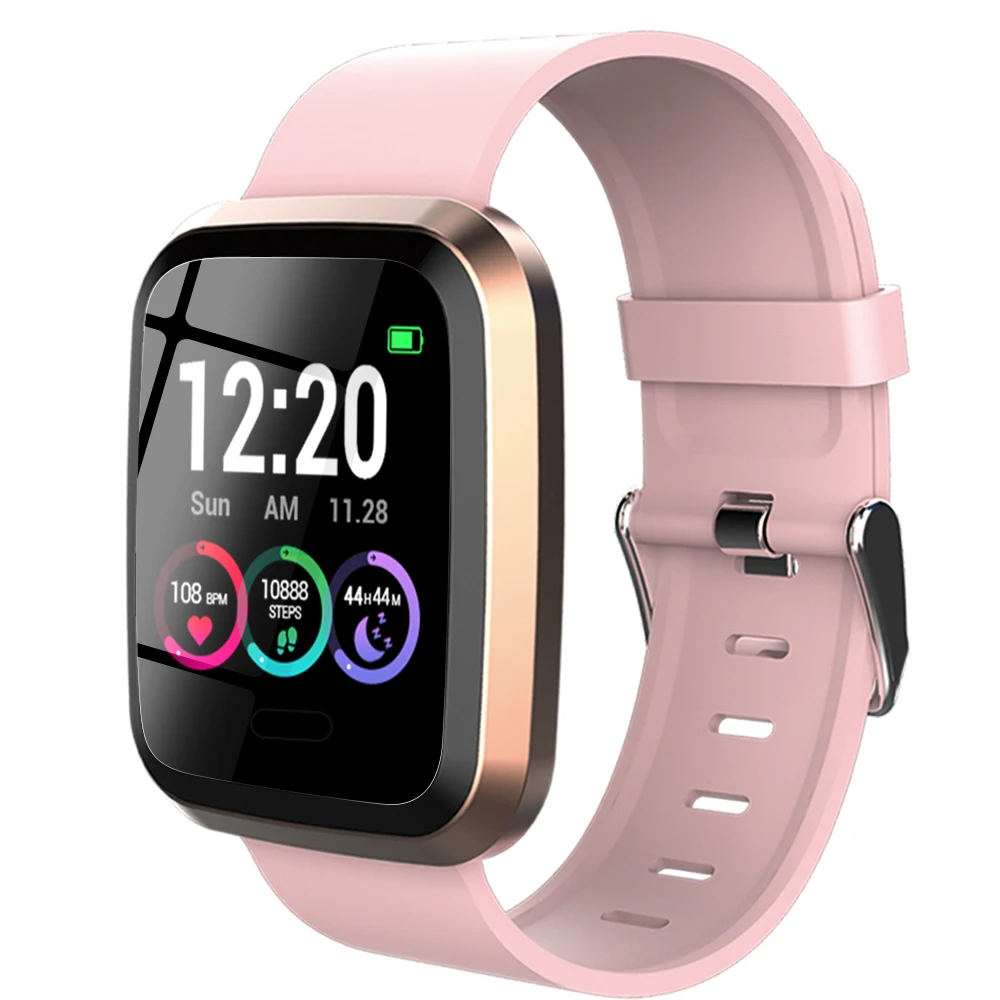 

Multi touch IP67 waterproof sport heart rate fitness tracker watch OEM bluetooth shenzhen smart health bracelet