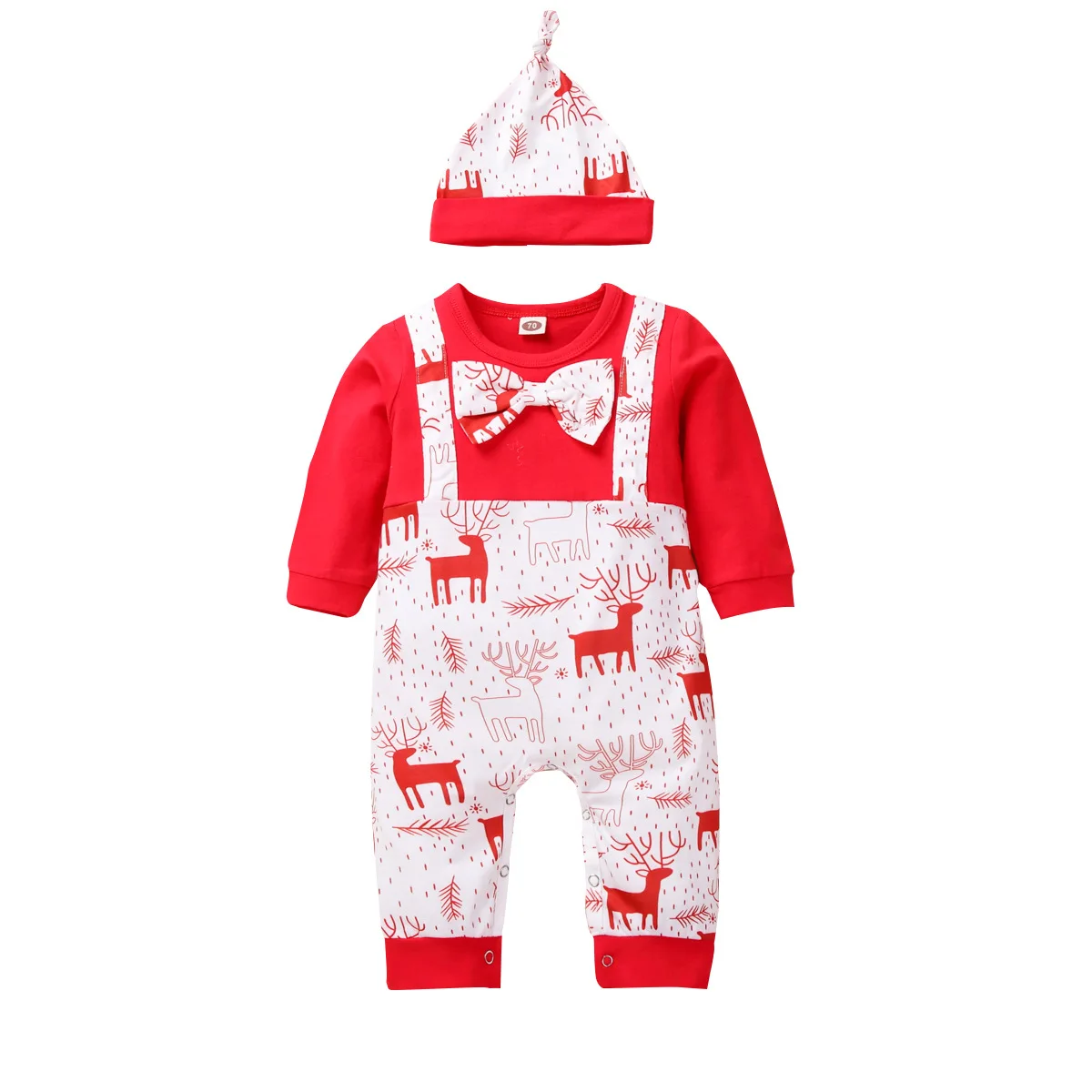 

Infant Baby's Romper Jumpsuit Outfits For Autumn Winter Newborn Baby Boys Girls T-shirt Rompers