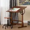 Multi-purpose Studio Design Drafting Table Wooden Drawing Desk Adjustable Wholesale Furniture for School Student Home Study