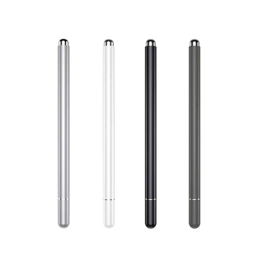 

Capacitive Pen aluminum alloy Excellent series-passive capacitive pen touch screen stylus pen, Black white silver grey