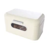 Wholesale galvanized steel food grade powder coated food storage kitchen white bread box