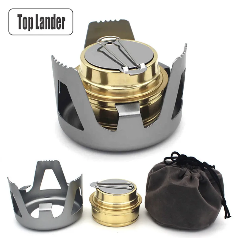 

Free Logo Customization Portable Backpacking Outdoor Camping Cooking Tent Alcohol Stoves
