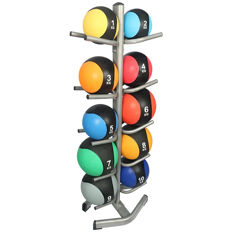 

Multi Color Gym household Fitness Exercise Weight body Training Solid Rubber Sports Ball, Multi colors