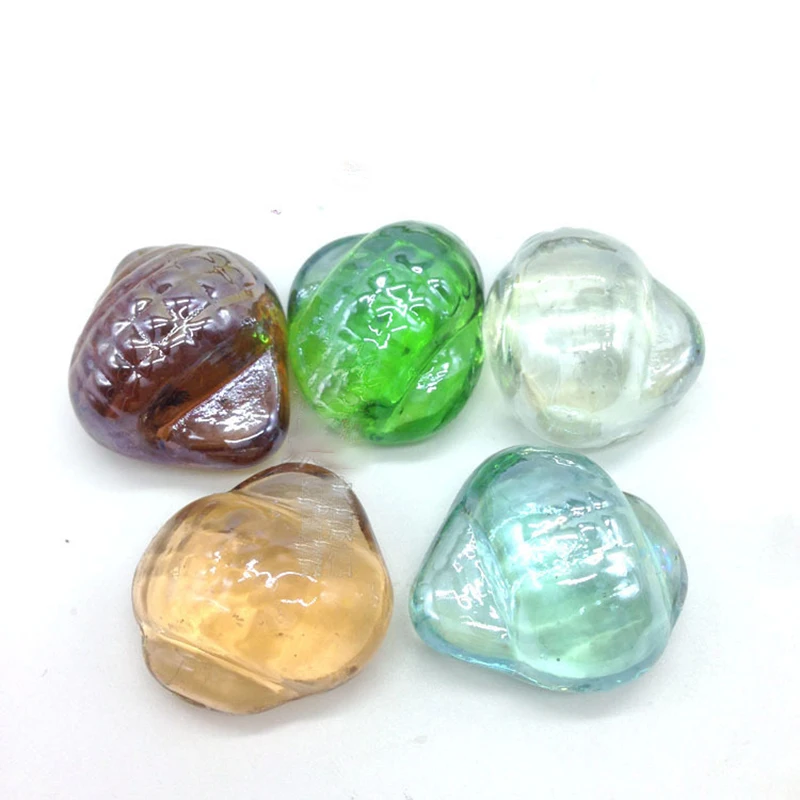 

20pcs/lot Aquarium Decoration Colored Stone Fish tank Landscape Garden Accessories