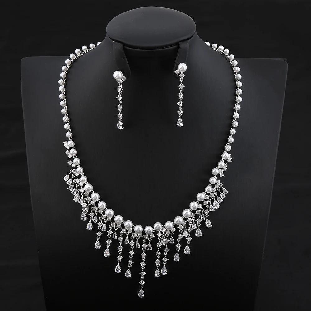 

Yiwu elodie jewelry Natural pearl necklace Multi layer necklace Chunky pendant necklaces for girls, Picture shows