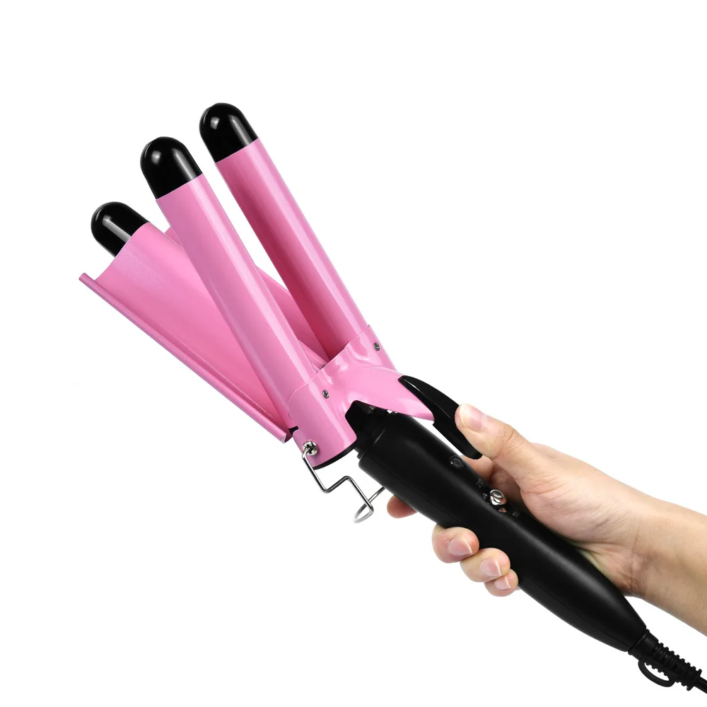 

Amazon Best LCD Display Big Wavy Curler Hair Curlers Big Wave Hair Curling Iron Beauty Home Use