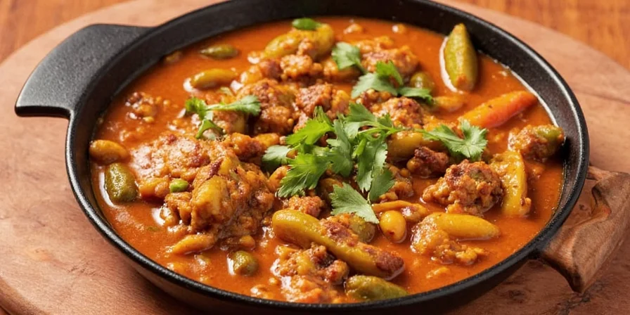 African feast with multiple regional dishes