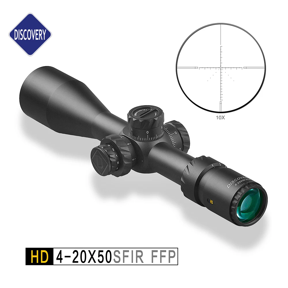 

Discovery Hunting Rifle Scope HD 4-20X50SFIR FFP Optical Sight for PCP Airgun