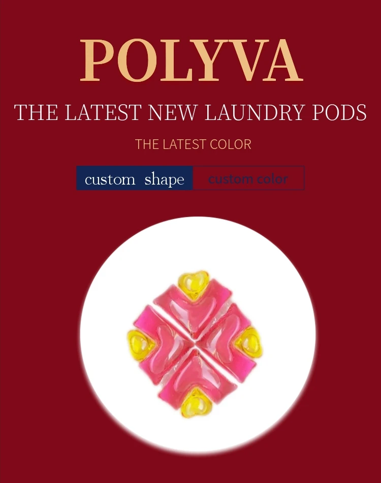 Polyva 2in1Apparel Detergent Capsules detergent capsules laundry detergent pods