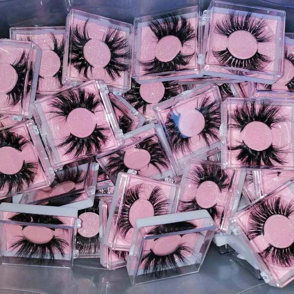 

Factory Wholesale Cruelty Free Hot Selling Fluffy 16mm 20mm 25mm 3d strip Mink Eyelashes Vendor Custom free eyelashes package, Mixed