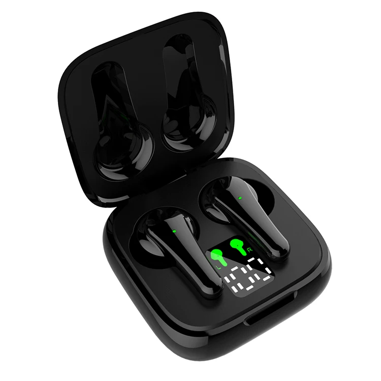 

2021 new electronics J6 twin wireless earphones BT 5.0 tws mini earphones headphones earbuds headset with charging box