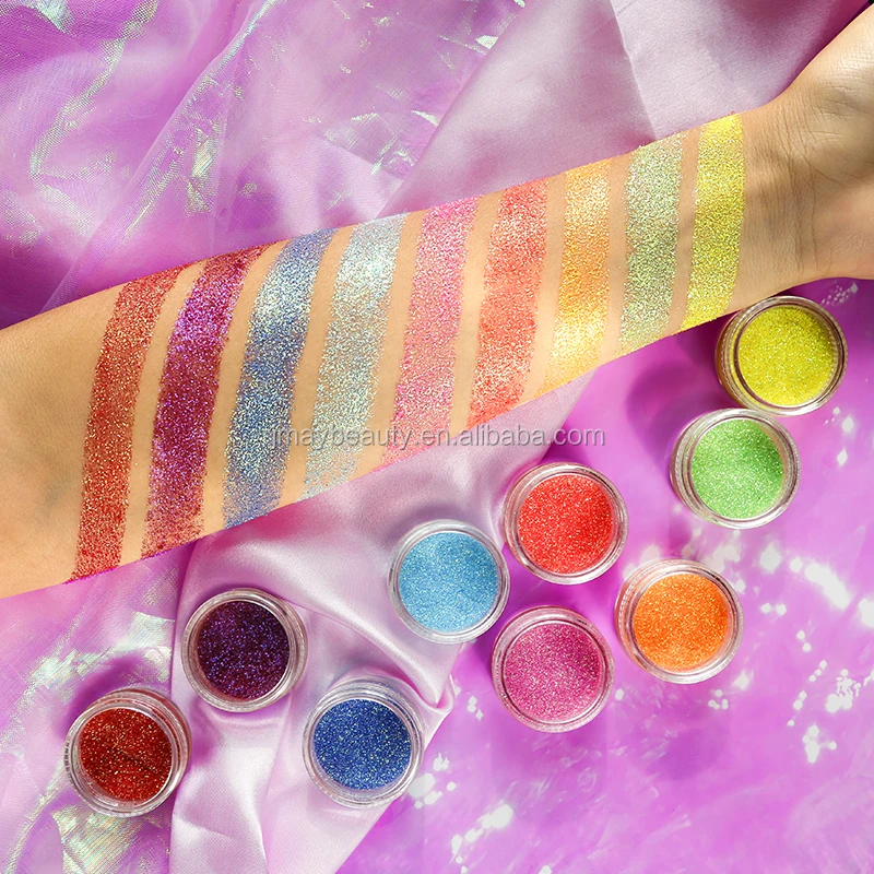 

Cosmetic grade glitter eyeshadow pigment makeup eye glitter loose powder