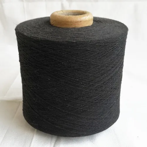 
Ne 6/1 recycled cotton blended knitting yarn for working glove yarn 