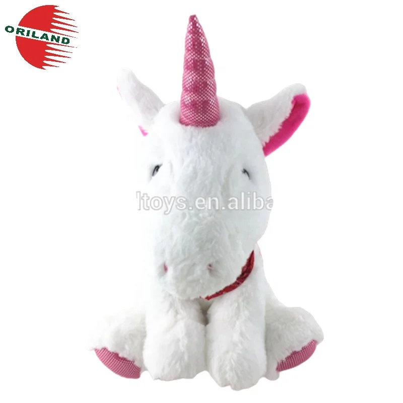 fluffy unicorn plush
