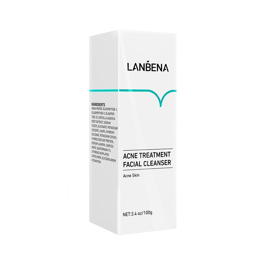 

LANBENA oligopeptide oil control anti-acne facial cleanser can effectively clean facial pores hot sale