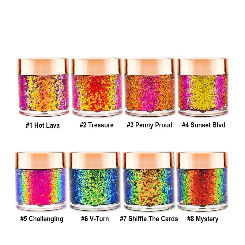 

No Brand Shiny Gel Eye Shadow Waterproof Pearlescent Chameleon Pigment Glitter Eyeshadow Cream