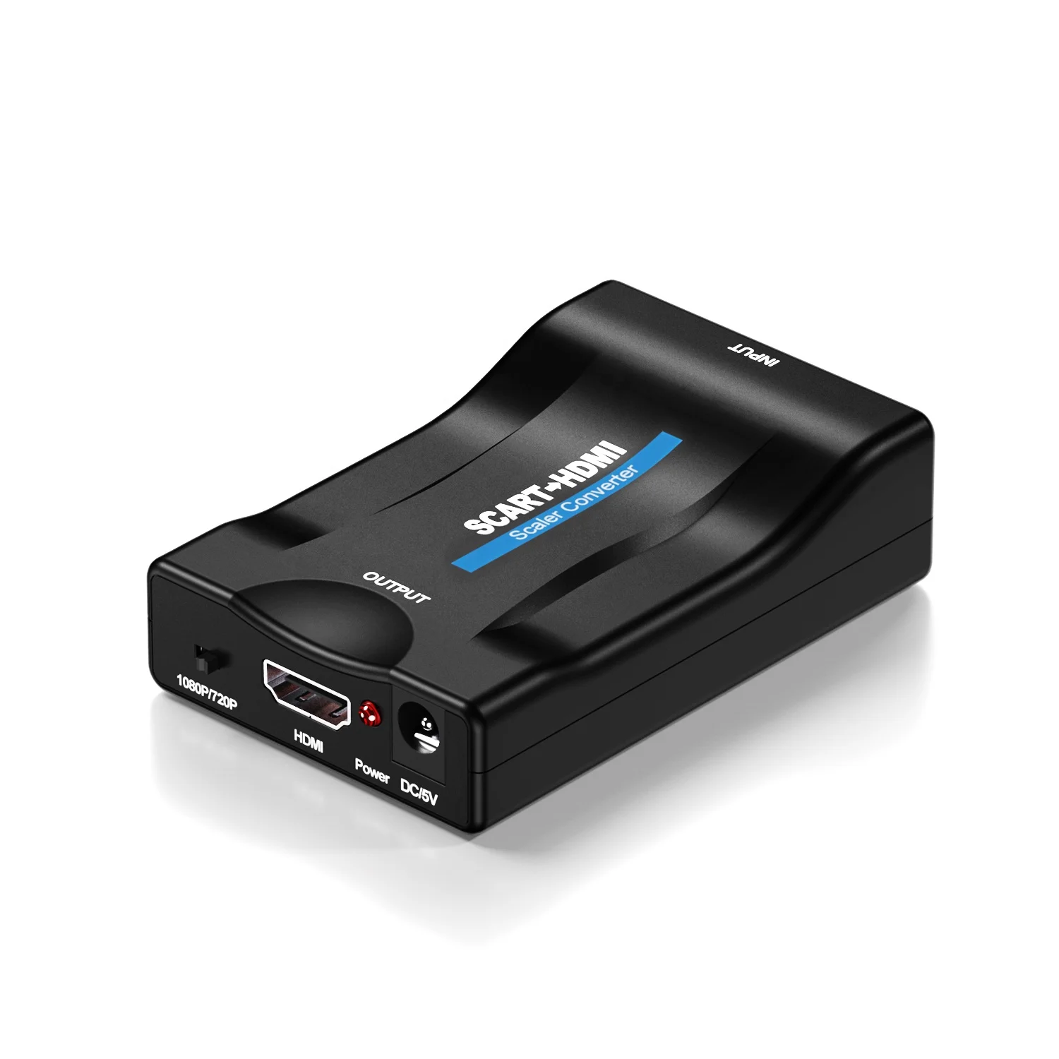 

Hot Selling New Arrival 1080P Scart To HDMI Converter Audio Video Adapter for HDTV/DVD/Set-top Box/PS3/PAL/NTSC