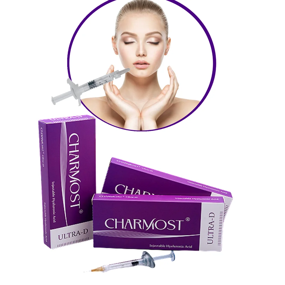 

Best Products Charmost Anti Aging Remove Wrinkle Hyaluronic Acid Gel Injection Ha Dermal Filler 10ml, Transparent