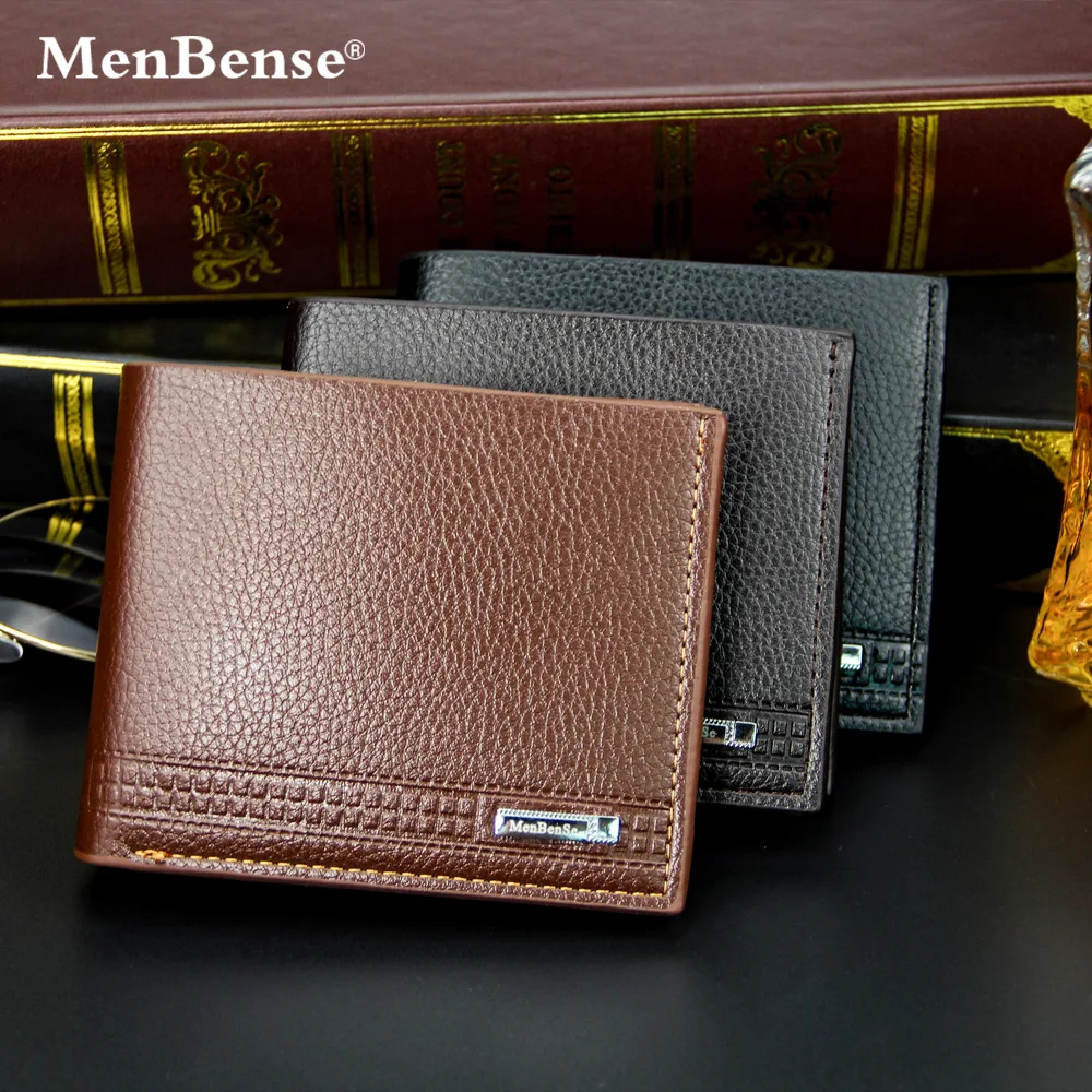 

2021 New Stylish Men Wallet Tri-color Multilayer Men Card Multi-functional Opening Large Capacity Male Wallets