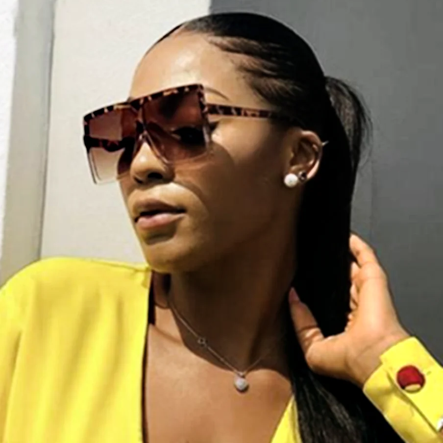 

Big Frame Oversize Square Sunglasses Women Most Fashion Top Ladies Shades Men Custom Logo Drop Shipping 5705