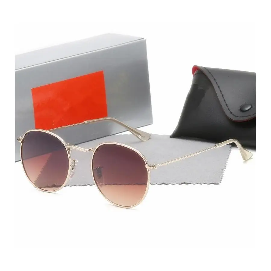 

2021 Designer Ray Men Women For Sunglasses Vintage Pilot Brand Band Uv400 Protection Bans Ben Wayfarer Sun Glasses With Case 344