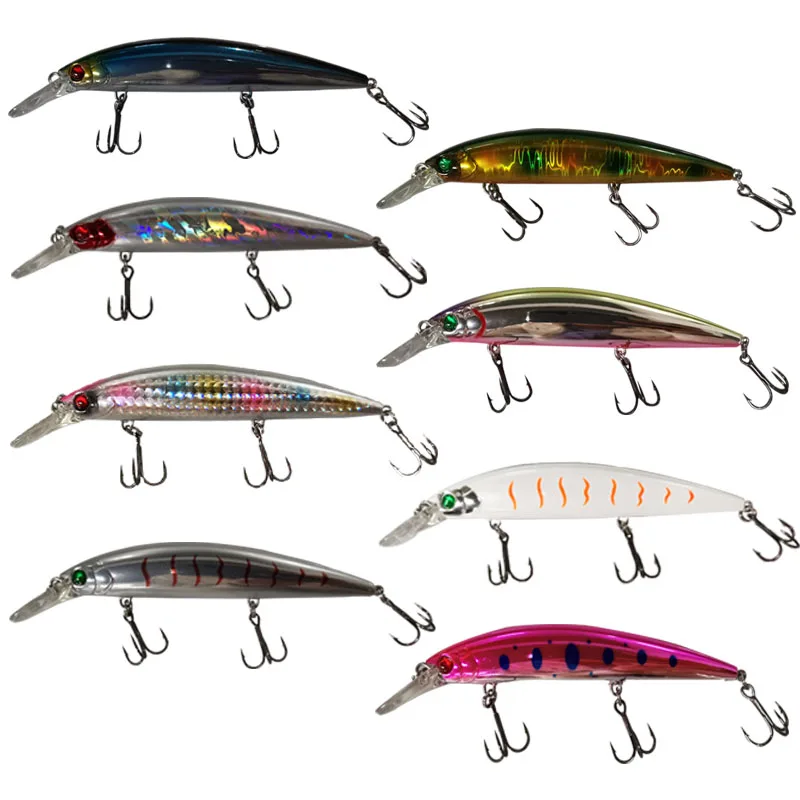 

LUTAC 110mm 37g sinking fishing Minnow bait saltwater fishing lure jerkbait pesca, 8 colors