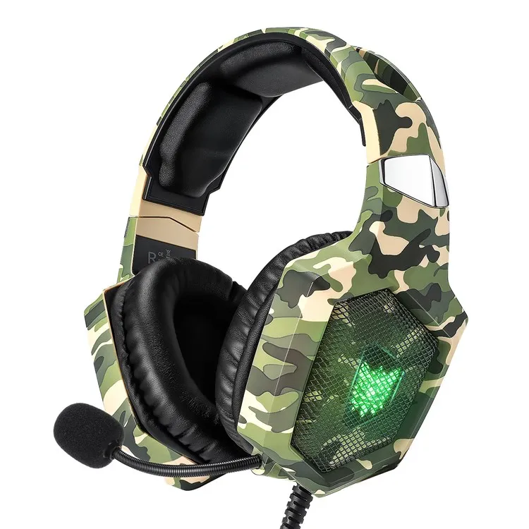 

High Quality Wired Gaming Headset with Mic LED 7.1 Surround Sound Noise Isolating for PS4 Xbox One PC Gaming Headset