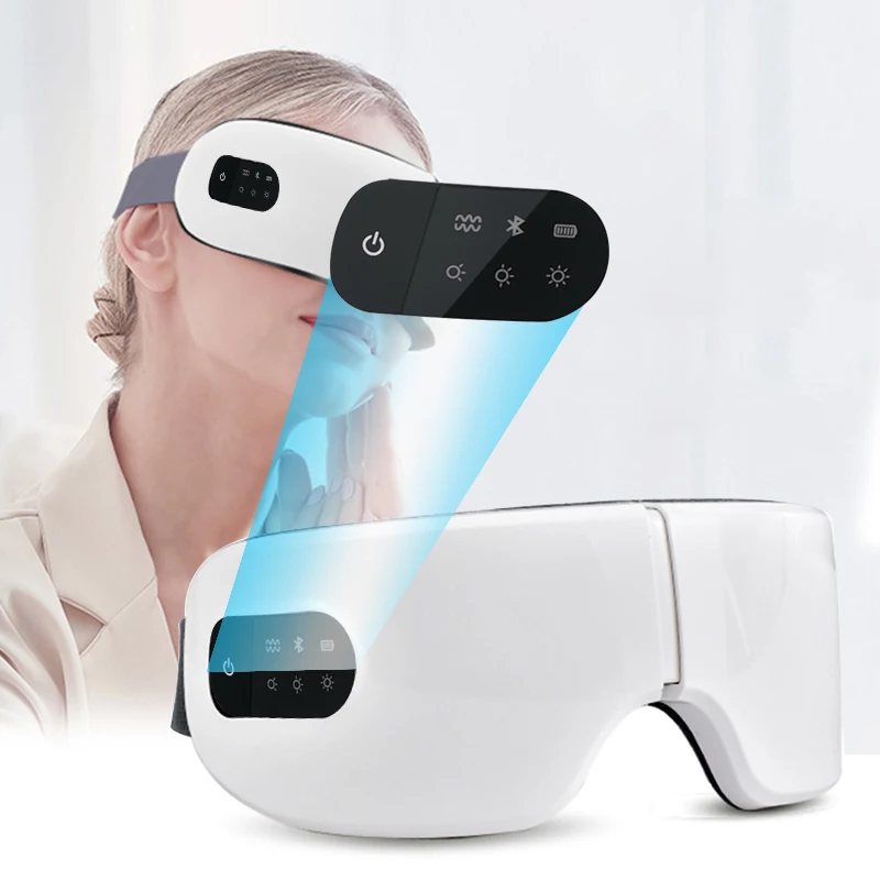 

Innovation trend 2021 OEM manufacture wireless music electric vibration eye massager