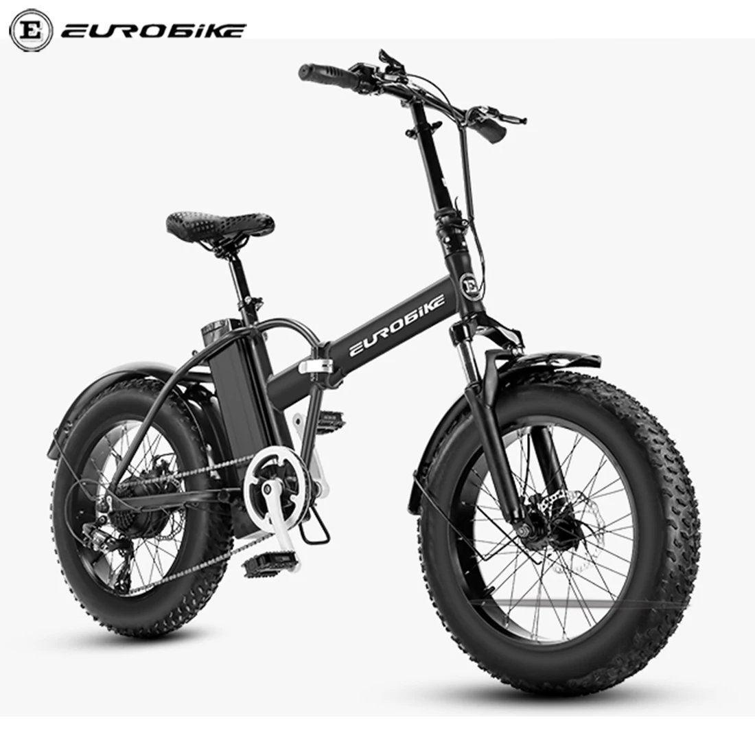 

Electric folding bike 20 4.0 fat tire ebike large motor power long distance 48V 500W 16ah 20ah electric mountain bicycle