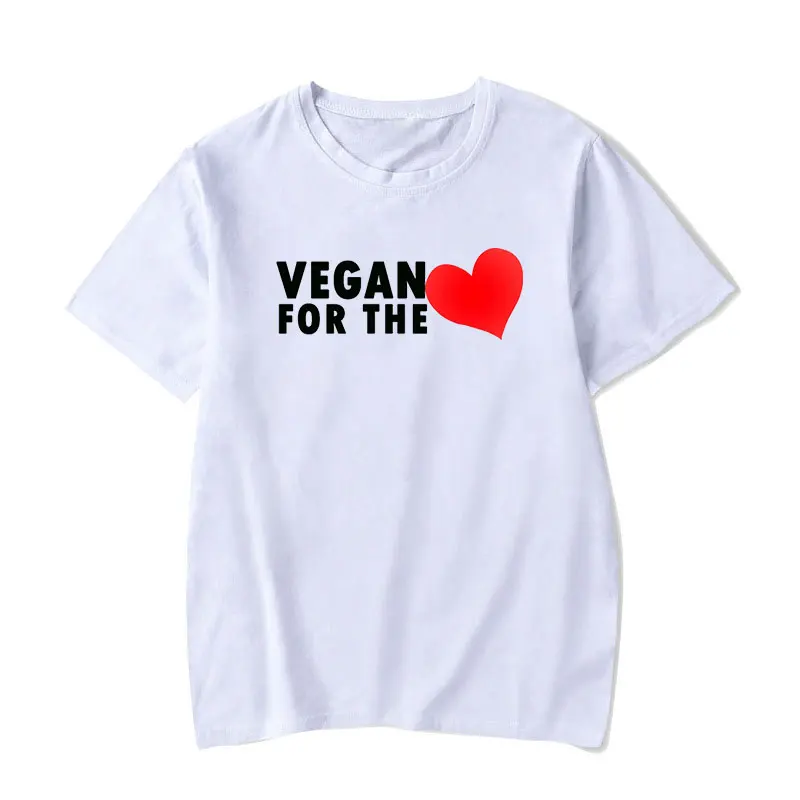 

Wholesale High quality womens graphic t shirt printing Vegan Clothing