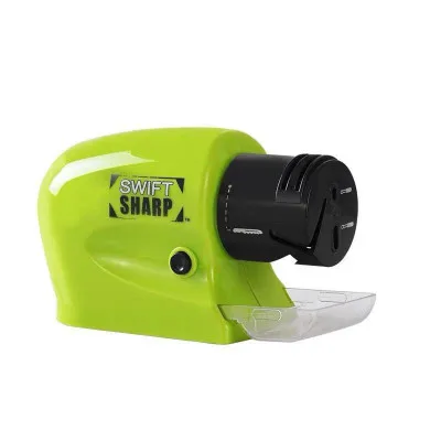 

A1227 Professional Electric Knife Sharpener High-Speed Fast Sharpening Motorized Rotating Whetstone Knife Sharpening Tool, Green