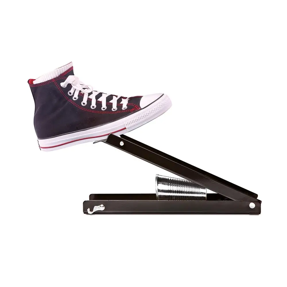 Foot Operated Tin Can Crusher Floor Standing Recycling Kitchen Heavy