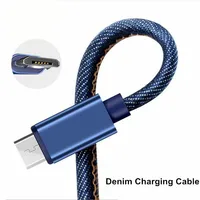 

Free Sample 2020 newly factory wholesale high quality 2.4A fast charging speed usb cowboy data type-c cable for iphone samsung