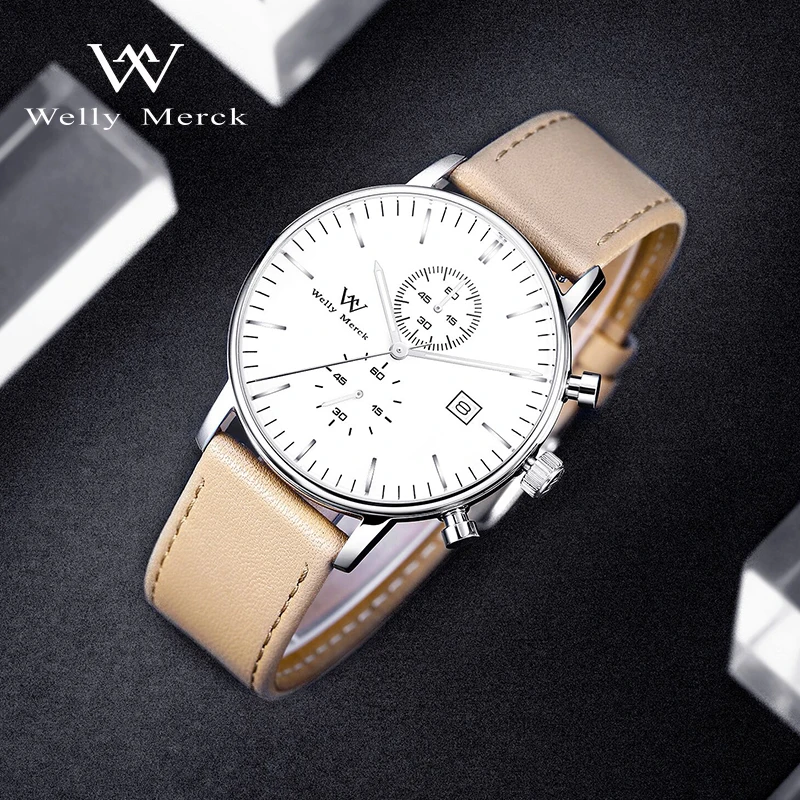 

Custom Band Wood Steel Watches 5Atm Waterproof Men'S Watch In Stock