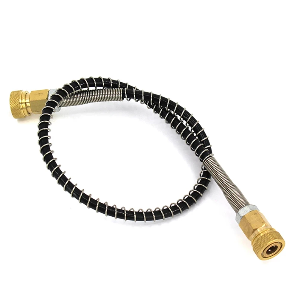 50cm Paintball High Pressure Hose 630bar Working Pressure for PCP Hand Pump With Double Female Quick Disconnect
