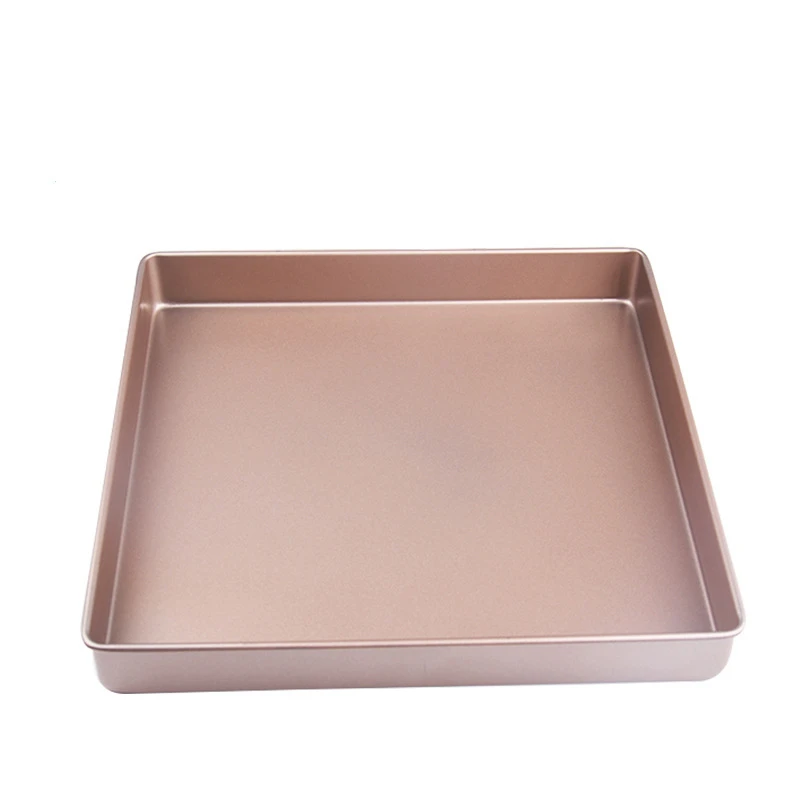 

Non Stick Carbon Steel Square Cake Pan Bakeware Cookie Sheet Baking Pan for Baking Cake Cookie