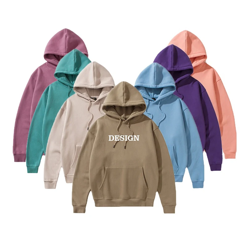 

Custom High Quality Fleece Unisex 65 Polyester 35 Cotton Fabric Hoodie Heavyweight Polyester Spandex Pullover Hoodies For Men, Customized color