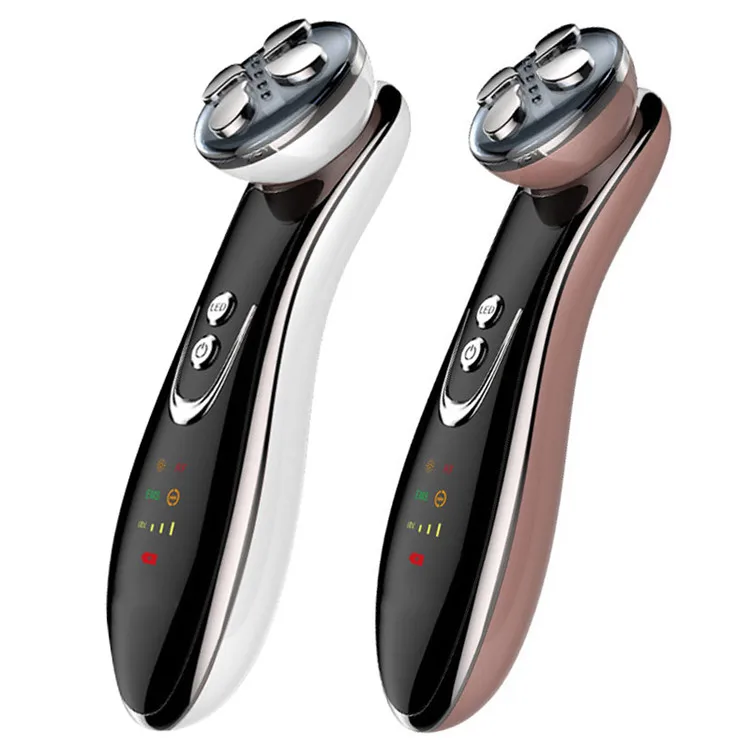 

Face Beauty Pen Skin Rejuvenation Lifting Skin Tightening Anti Aging Wrinkle 5 LED Photon EMS Radio Frequency RF Facial Massager