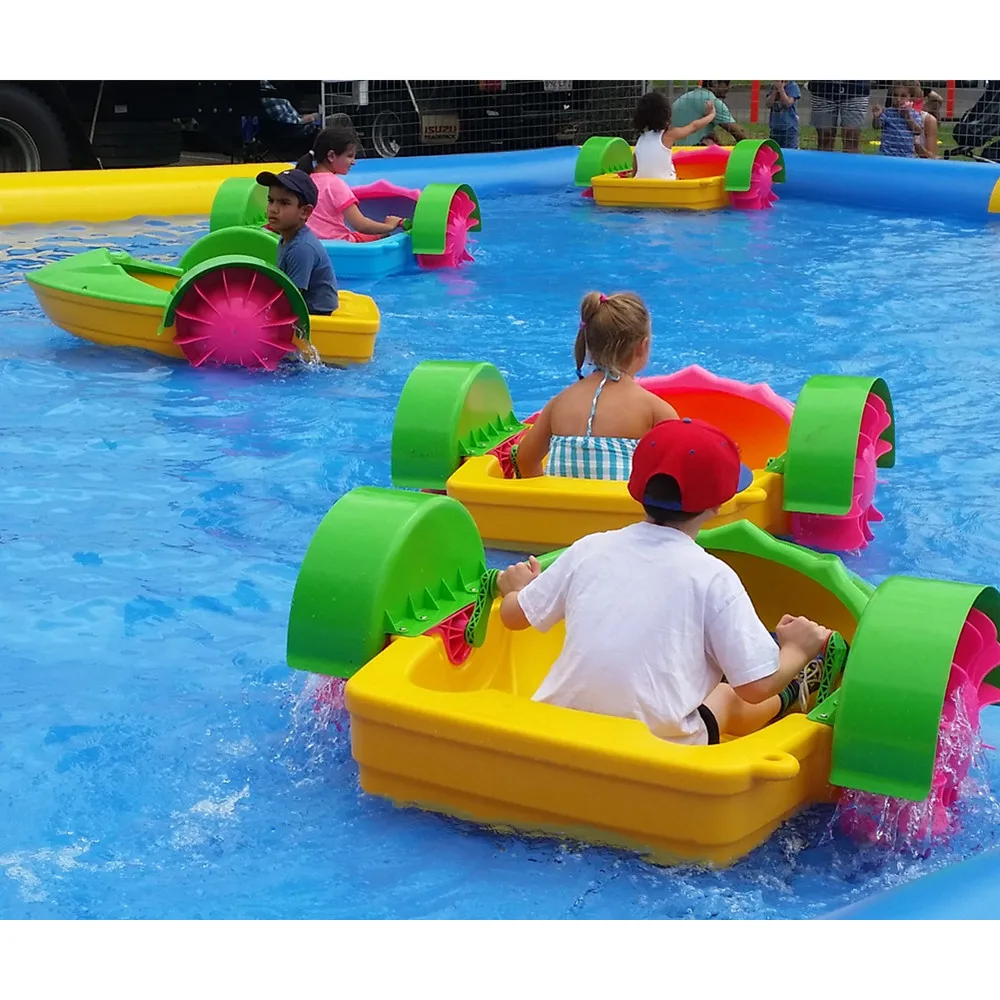 Interesting Children Play Hand Paddle Boat Inflatable Pedal Boat For Kid Buy Amusement Water