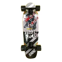 

Cheap Mini Wood Surf Skate Board Completed With High Rebound Wheels For Sale