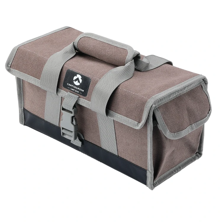 

CAMPINGMOON Outdoor Multi-Function Camping Gears Picnic Barbecue Portable Handles Canvas Storage Bag