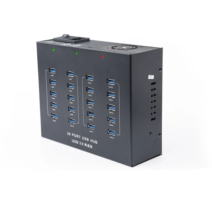 Sipolar a213 industrial grade 1a 20 port usb 3.0/30 hubs