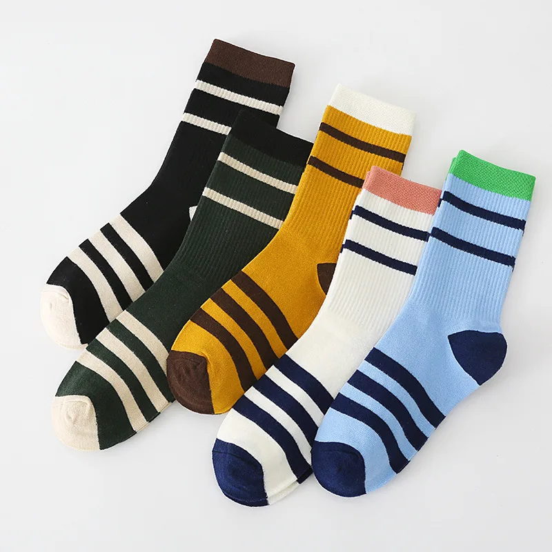 

wholesale 100 Cotton Jacquard Crew custom socks kids Manufacturing Customized socks with logo customize, Black